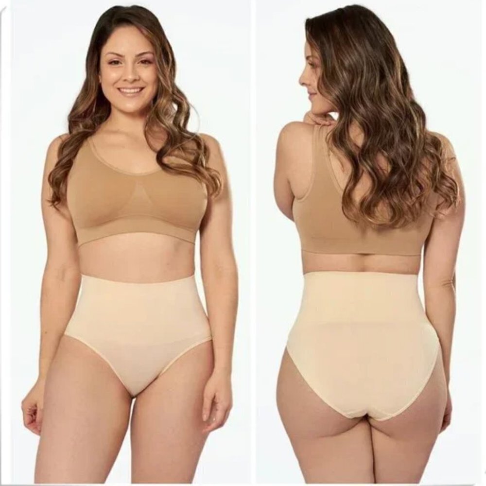 NWT! Empetua Nude Beige Everyday Smoothing Shaping Panty. Size Women's Small